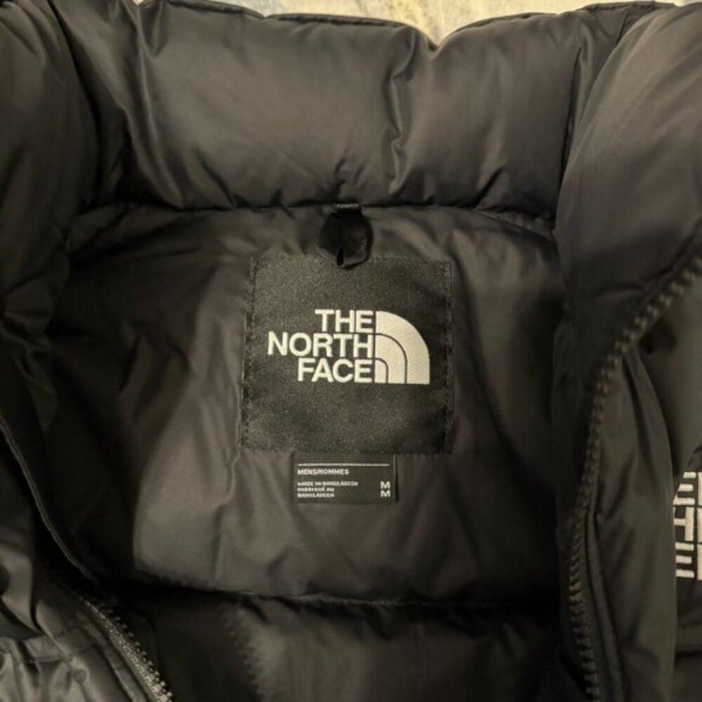 The North Face 1996 Nuptse 700 Down Puffer Jacket Black Womens Small - Picture 4 of 6